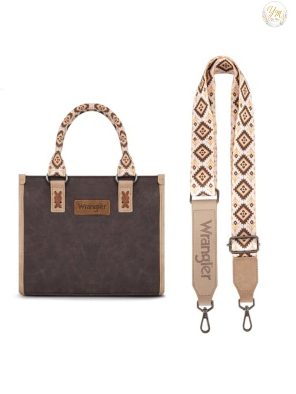 Suede Tote Bag Whipstitch Detail Top Handle Crossbody Satchel Handbag